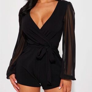 Black Romper - M